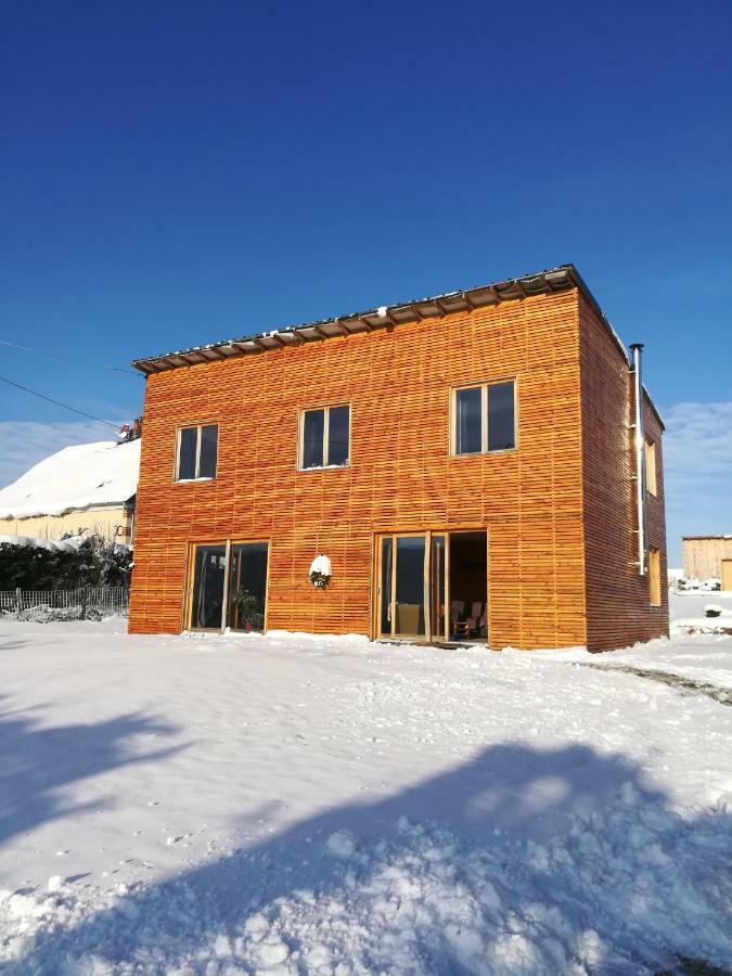 Maison Ecologique En Paille La Chapelle-Enchérie 外观 照片